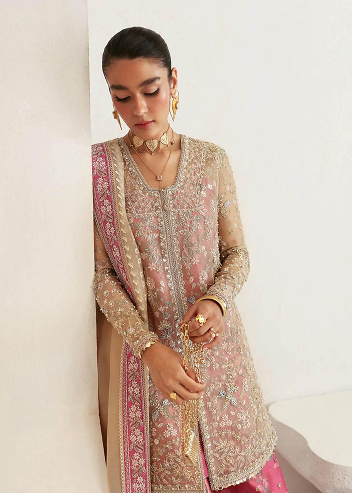 Suffuse | Freeshia RTW'24 | Hiraeth - Wedding Dress - Maria Faisal