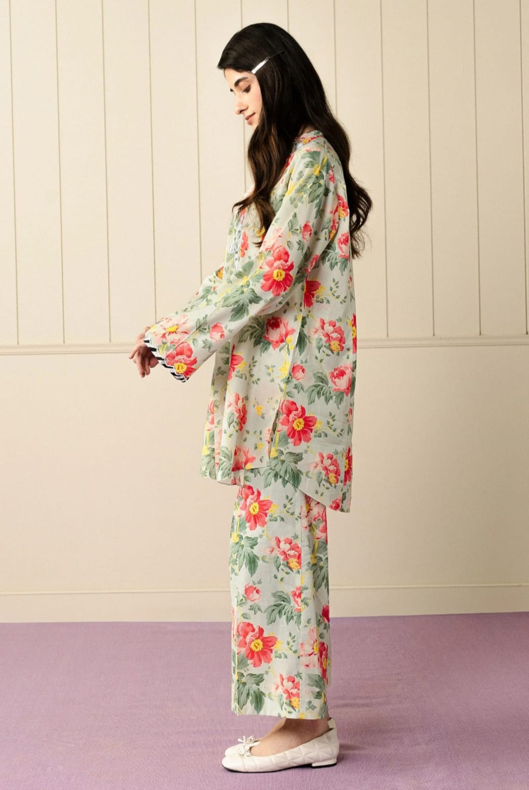 Zara Shahjahan | Love Coco and Friends |Daydream Core - Casual Dress - available at Maria Faisal in UK and USA.