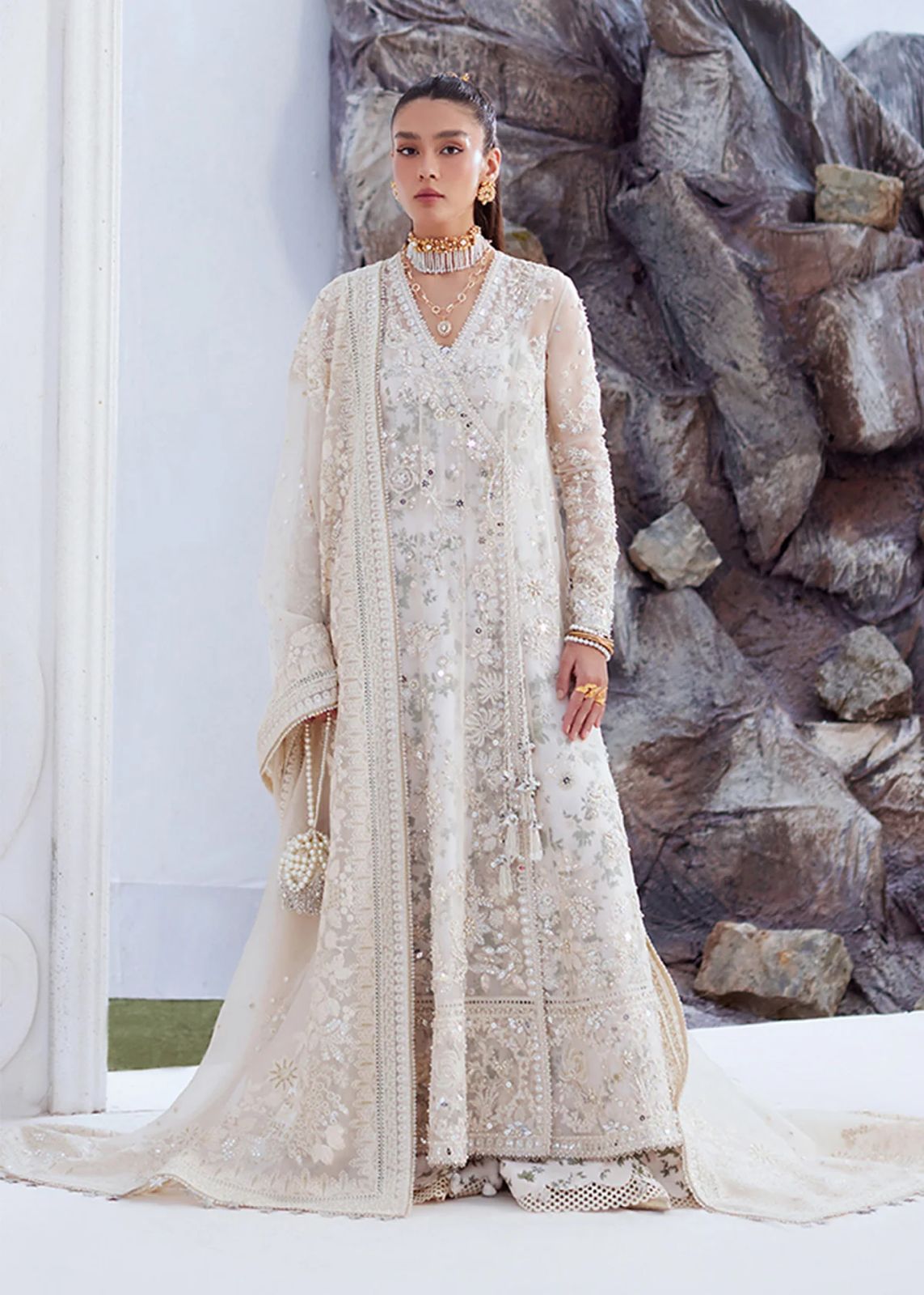 Suffuse | Freeshia RTW'24 | Yasna - Wedding Dress - Maria Faisal