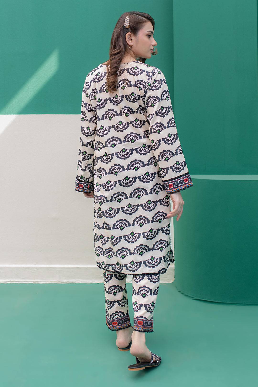 Zellbury | Summer Pret | Kurta Trouser - 2809 by Maria Faisal - Registered Vendor of : Zellbury Women - type : Essential Pret - 100% original wedding dresses