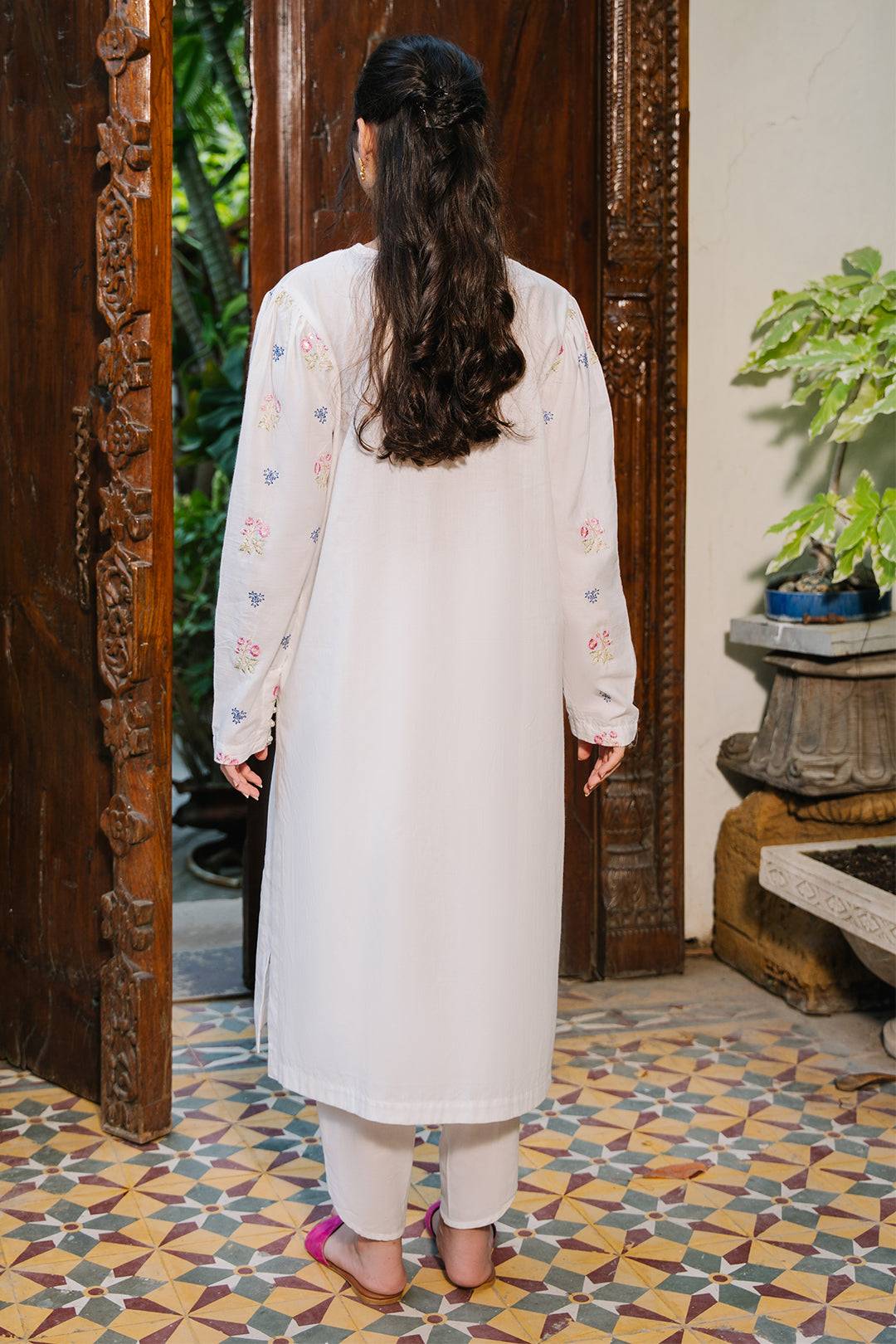 Zellbury | Summer Pret | Embroidered Kurta - 2015 by Maria Faisal - Registered Vendor of : Zellbury Women - type : Signature Pret - 100% original wedding dresses
