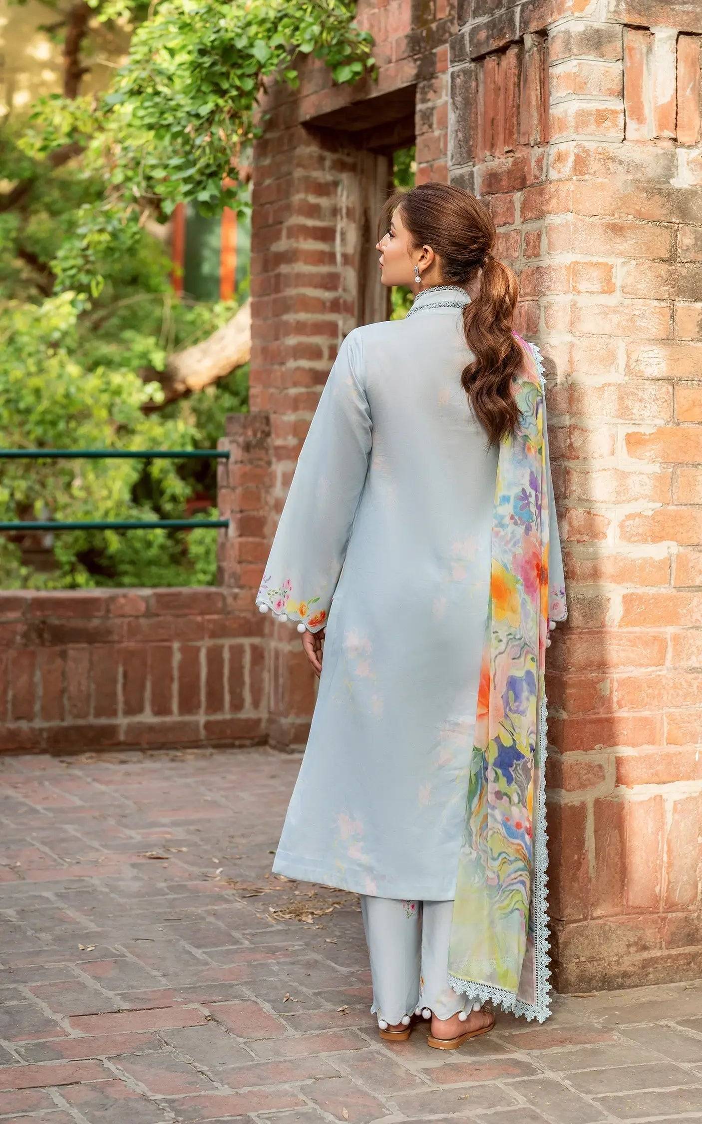 Asifa and Nabeel | Yakin Summer 25 | Whisper of Spring-(YKL25-14) by Maria Faisal - Registered Vendor of : Asifa and Nabeel - type : Ladies Clothes - 100% original wedding dresses