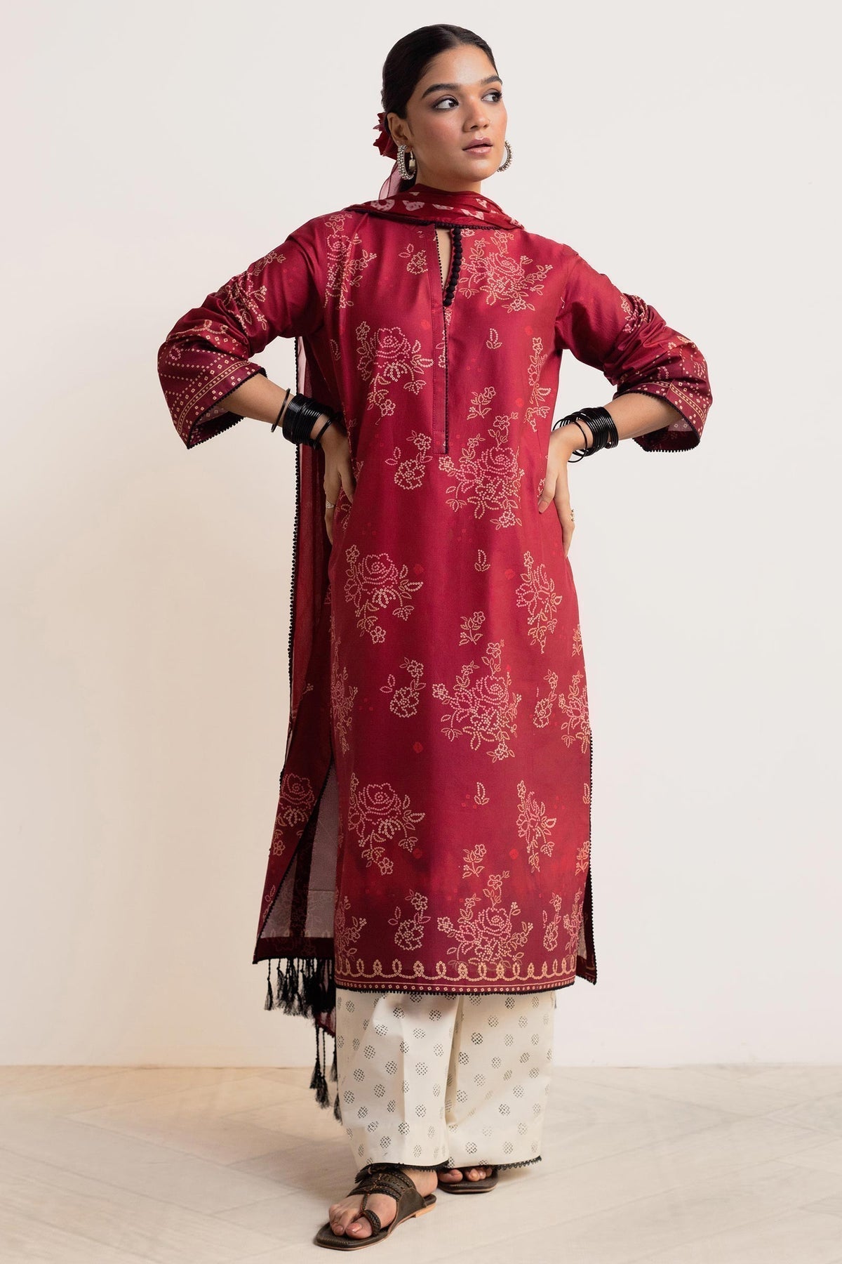Zara Shahjahan | Coco Prints 24 | GULAB-D5 - Ladies Clothes - Maria Faisal