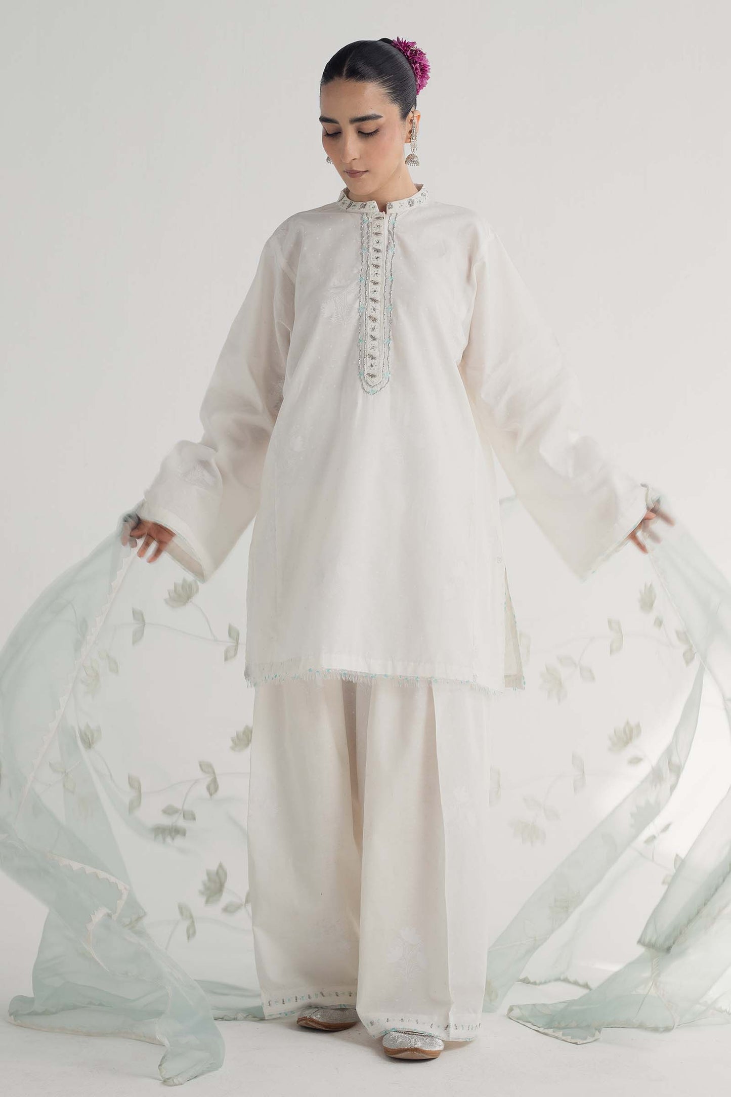 Zara Shahjahan | Handcrafted Suits | ZHC-046 - Ladies Clothes - Maria Faisal