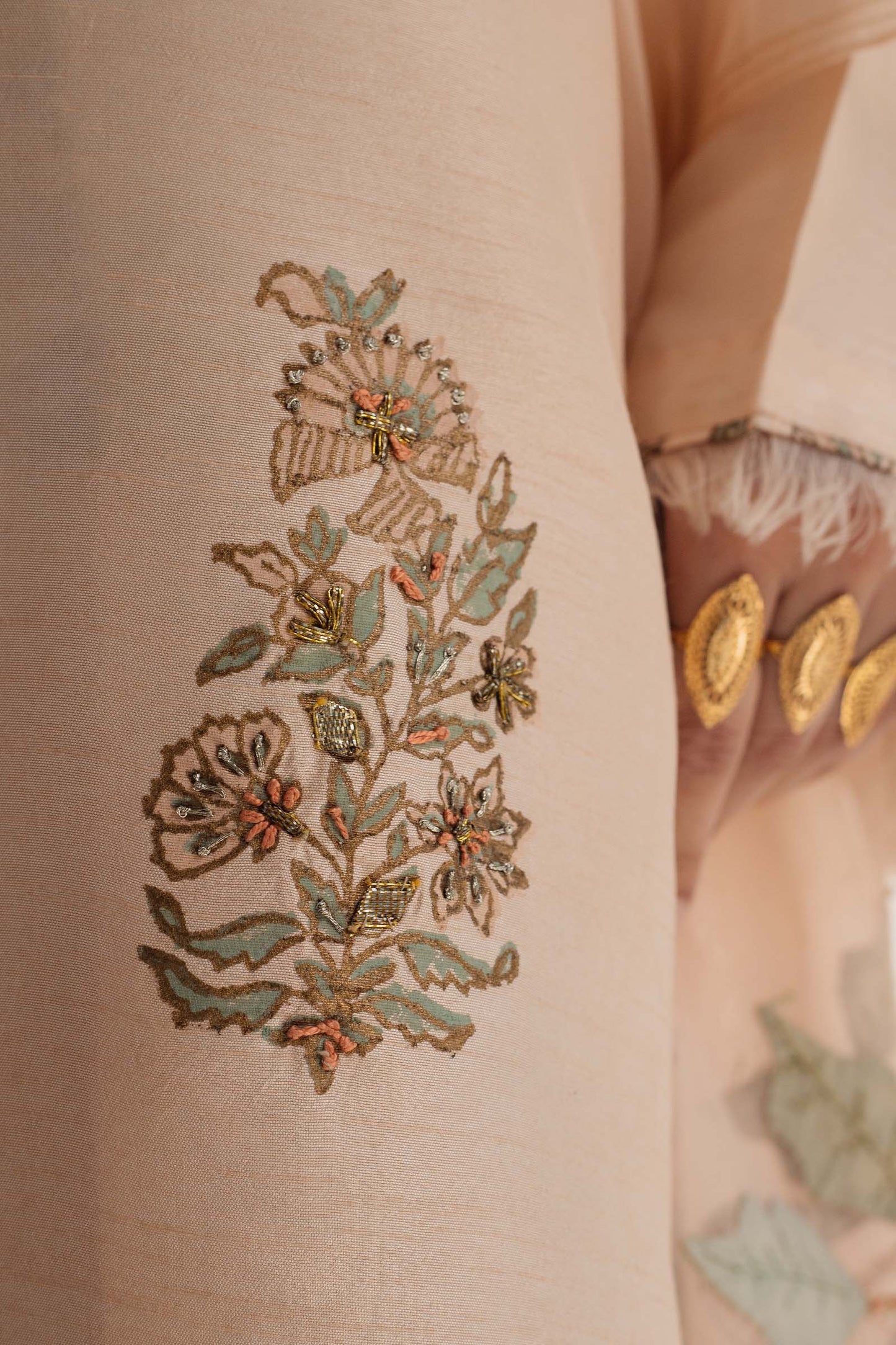 Zara Shahjahan | Handcrafted Suits | ZHC-049 - Ladies Clothes - Maria Faisal