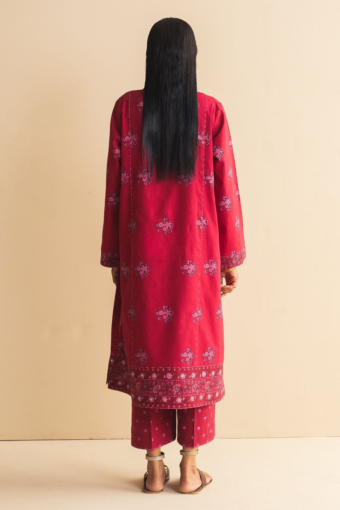 Zara Shahjahan | Handcrafted Suits | ZHC-058 - Ladies Clothes - Maria Faisal