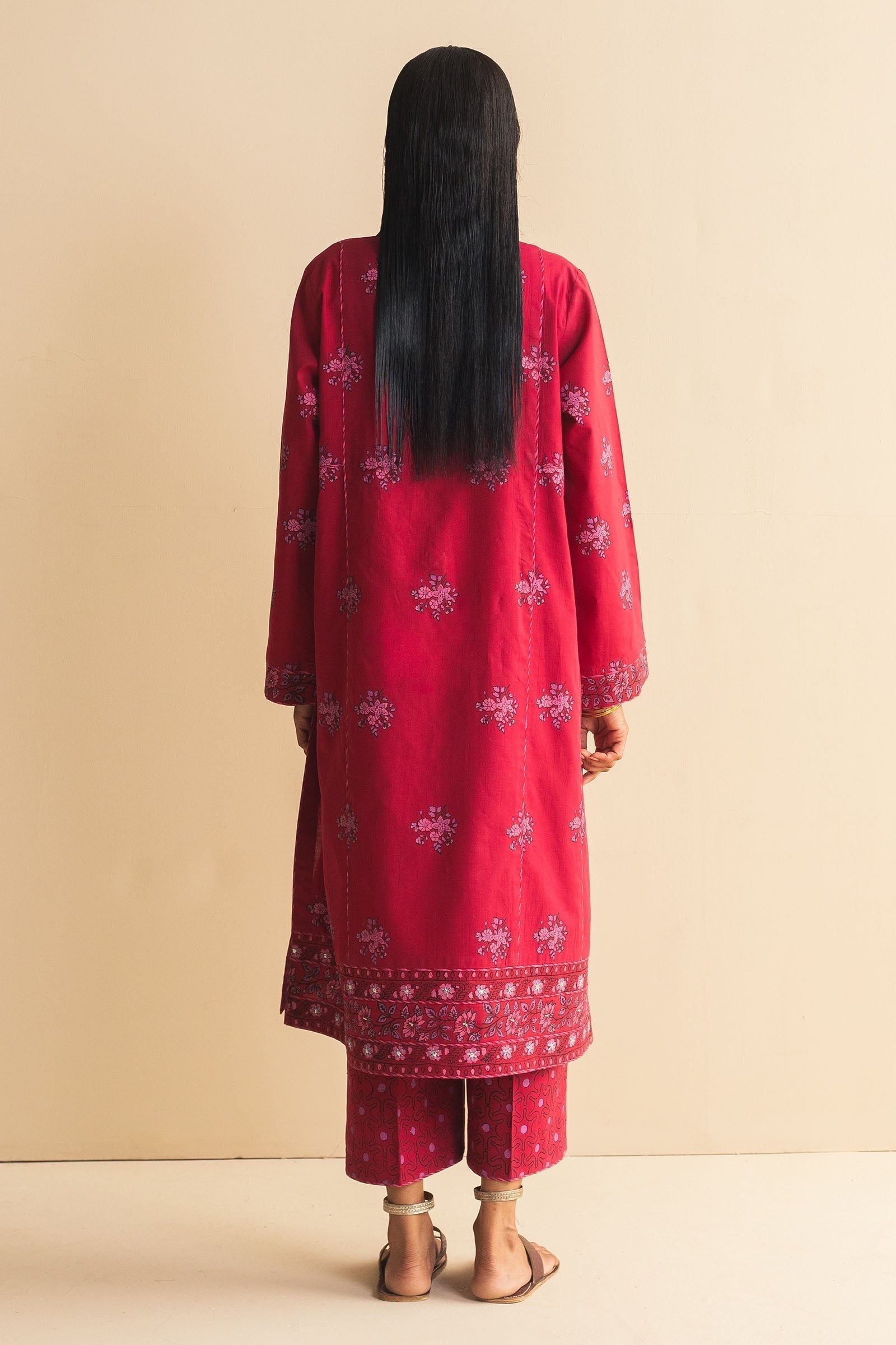 Zara Shahjahan | Handcrafted Suits | ZHC-058 - Ladies Clothes - Maria Faisal