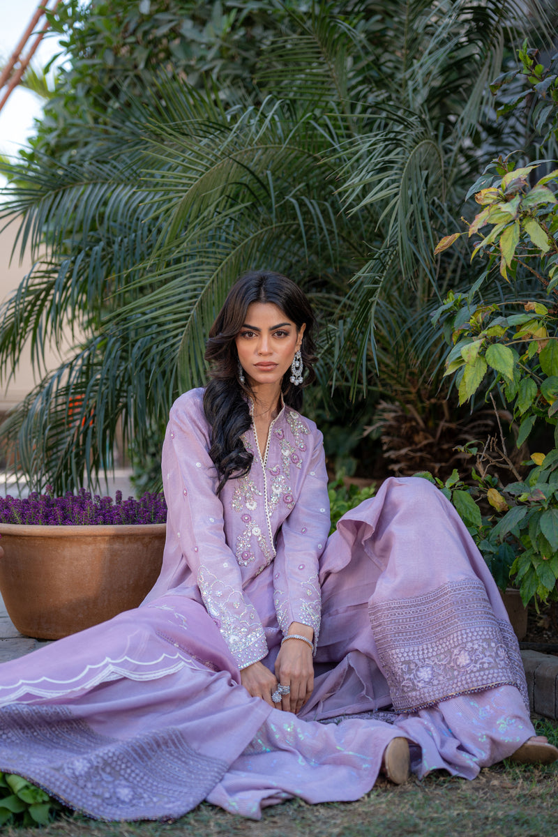 Wahaj M Khan | Pari Collection | Lilac Anarkali