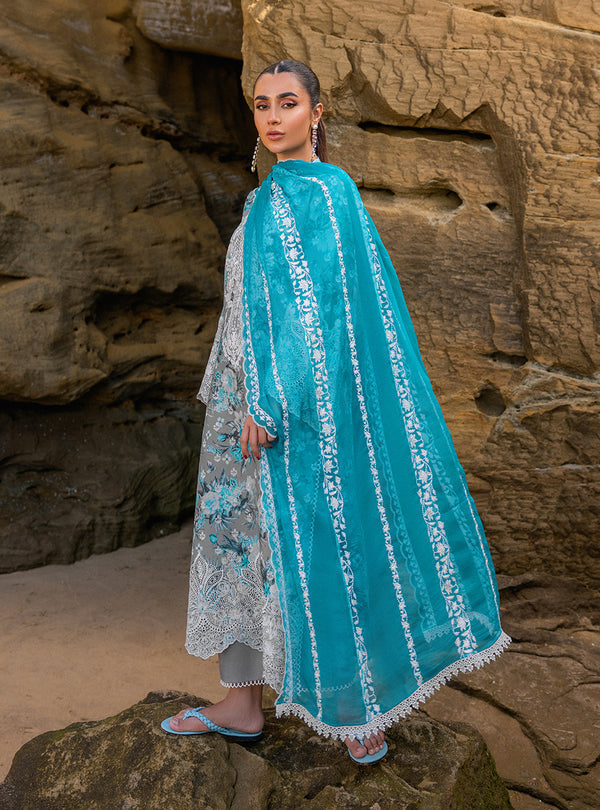 Zainab chottani | Luxury Chikankari 24 | LANA - 10B - Ladies Clothes - Maria Faisal