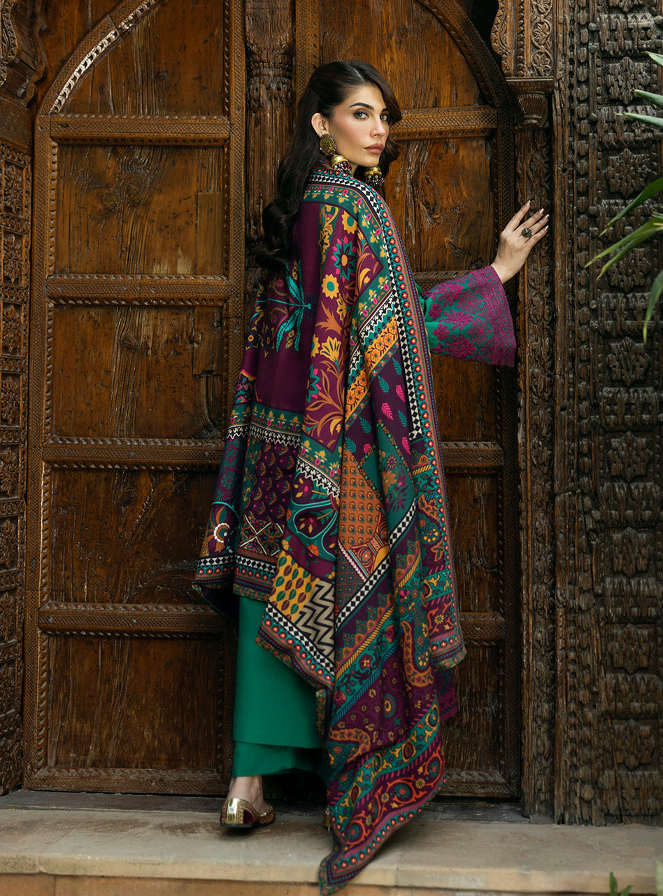 Zainab Chottani | Winter Shawls 24 | Esha - Ladies Clothes