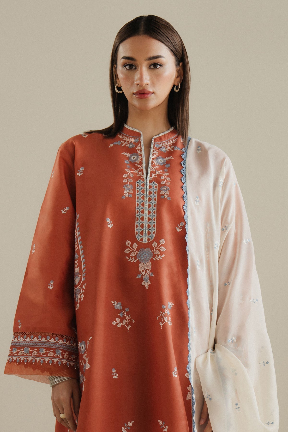 Zara Shahjahan | Pret Wear | CR25P0101 by Maria Faisal - Registered Vendor of : Zara Shahjahan - type : Ladies Clothes - 100% original wedding dresses