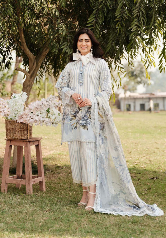 Zarqash | Luxe Lawn 24 | ZQ 15 - Ladies Clothes - Maria Faisal