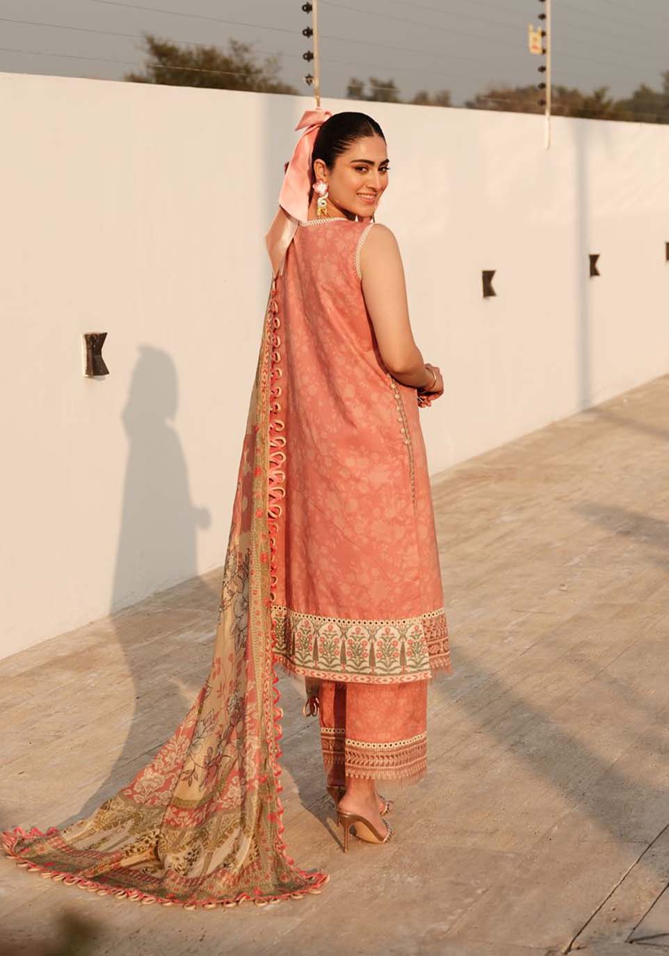 Zarqash | Luxe Lawn 24 | ZQ 4 - Ladies Clothes - Maria Faisal
