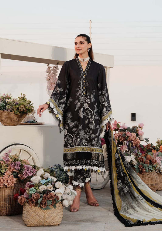 Zarqash | Luxe Lawn 24 | ZQ 14 - Ladies Clothes - Maria Faisal