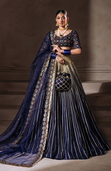 Zevk | Malika Jaan Bridals | BIBBO JAAN - Designer Dress with Intricate embroidery and embellishments. Shop elegent wedding dress at Maria Faisal.