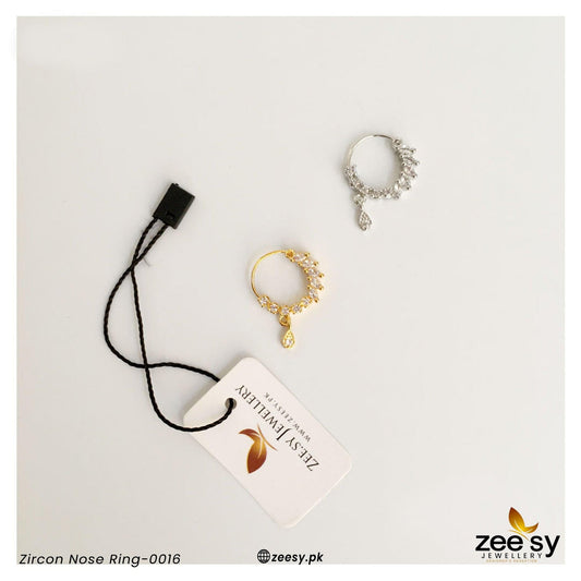 Zircon Nose Ring-0016 - Nose ring