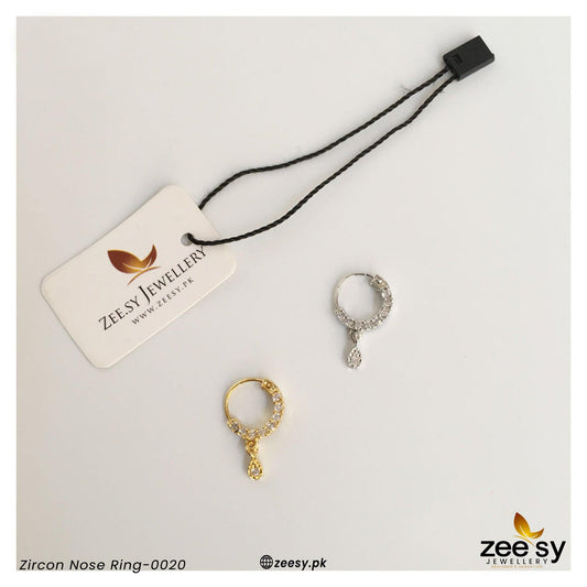 Zircon Nose Ring-0020 - Nose ring