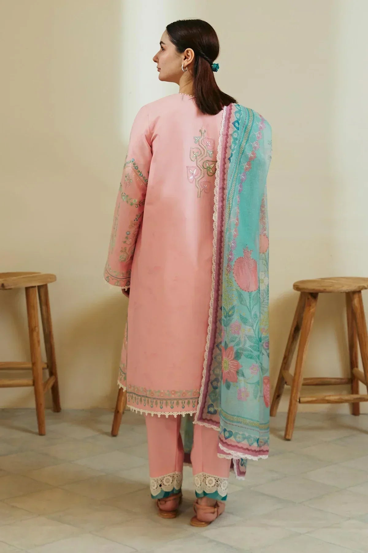 Zara Shahjahan | Coco Lawn 24 | ZOYA-8A - Ladies Clothes - Maria Faisal