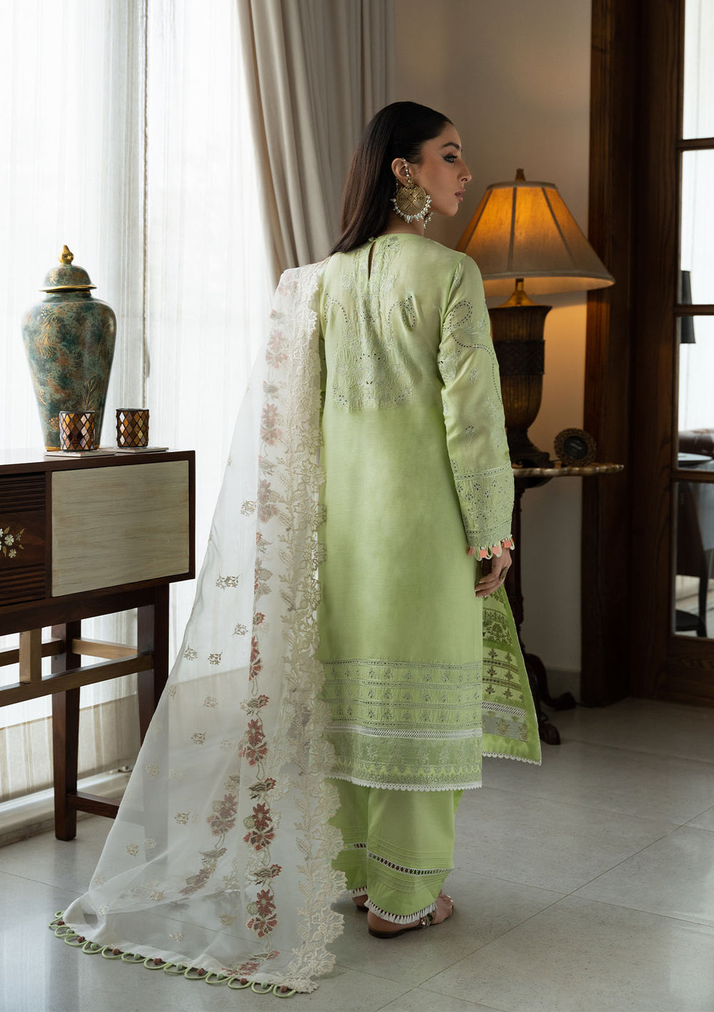 Aik Atelier | Samah Lawn 24 | LOOK 07 - Designer Dress - Maria Faisal