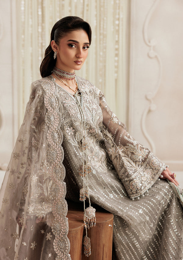 Aik Atelier | Aik Sham 26 | VOL. 1 - LOOK 02 - Formal Dress - available at Maria Faisal in UK and USA.