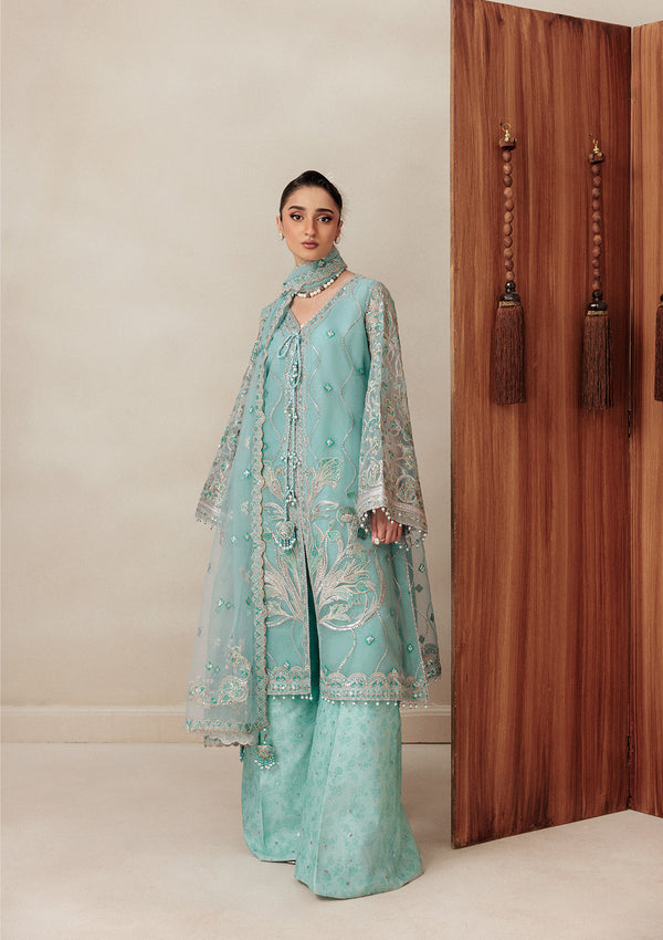 Aik Atelier | Aik Sham 26 | VOL. 1 - LOOK 06 - Formal Dress - available at Maria Faisal in UK and USA.