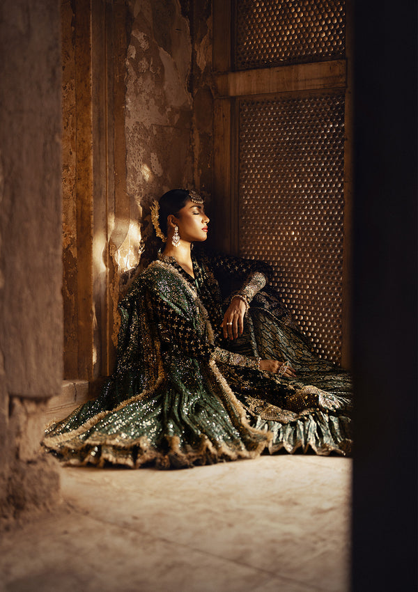 Aik Atelier | Dastoor Velvet 24 | DASTOOR - LOOK 02 - Ladies Clothes - Maria Faisal