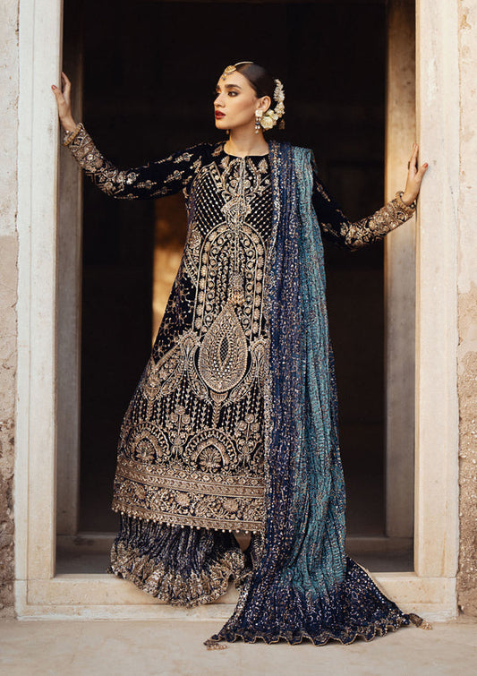 Aik Atelier | Dastoor Velvet 24 | DASTOOR - LOOK 07 - Ladies Clothes - Maria Faisal