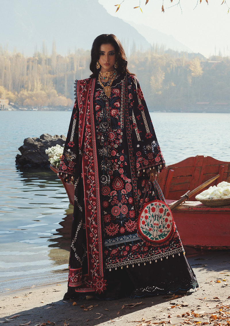 Aik Atelier | Lawn 26 | LOOK 01 - Dress - available at Maria Faisal in UK and USA.
