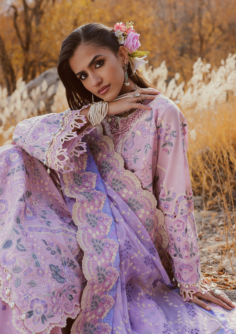 Aik Atelier | Lawn 26 | LOOK 08 - Dress - available at Maria Faisal in UK and USA.