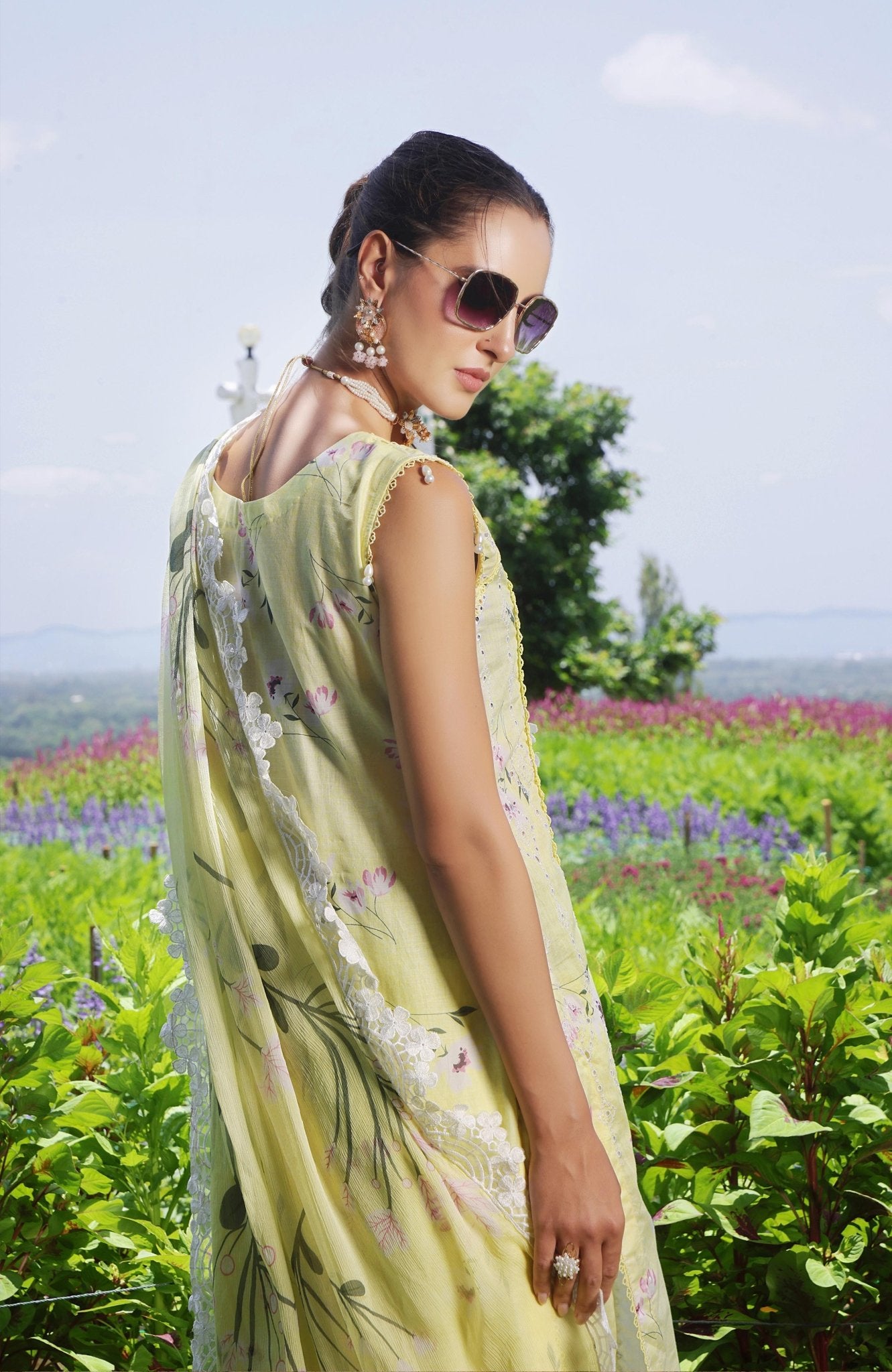 Al Zohaib | Sunshine Premium Edition 25 | SBE - 25 - 08D - is Pastel Yellow dress from Al Zohaib - Ladies Clothes - Maria Faisal