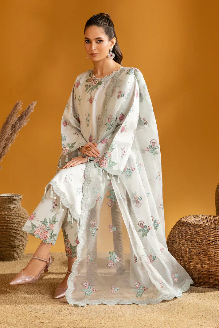 Alizeh | Maahi Embroidered Lawn | Ivy - Pakistani Dress - Maria Faisal