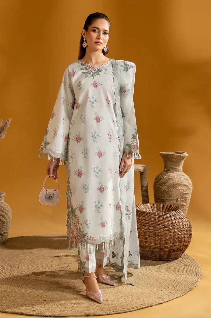 Alizeh | Maahi Embroidered Lawn | Ivy - Pakistani Dress - Maria Faisal