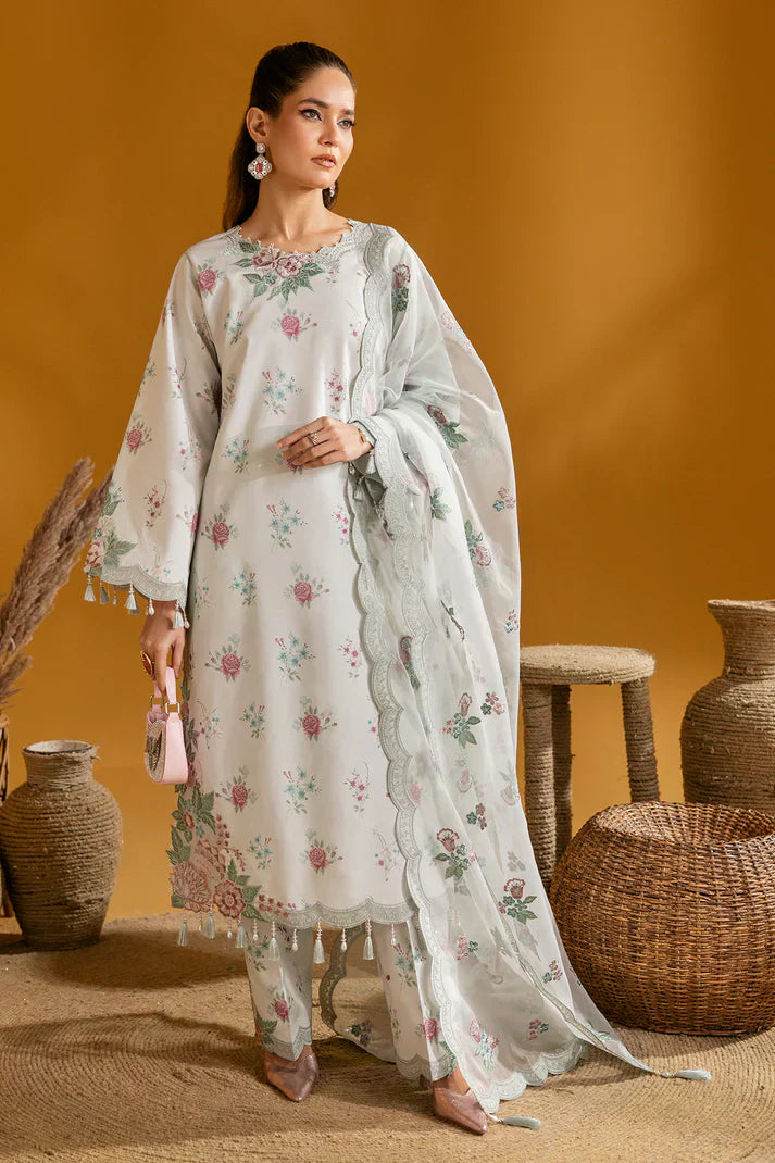 Alizeh | Maahi Embroidered Lawn | Ivy - Pakistani Dress - Maria Faisal
