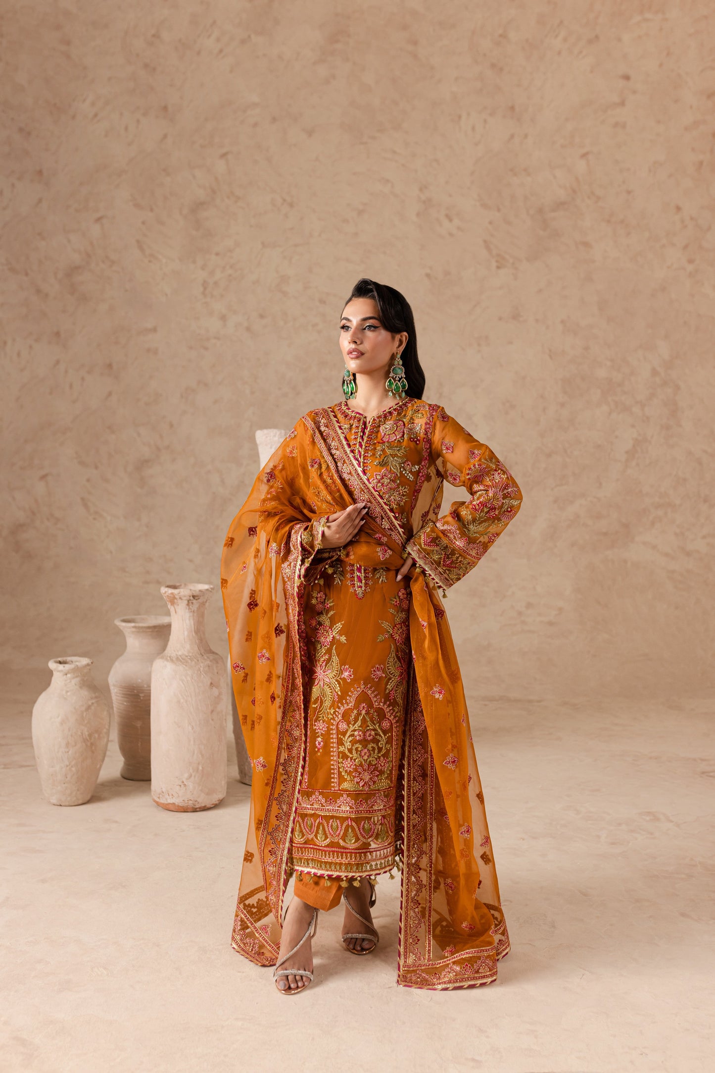 Imran Ramzan | Chèrie  | Amber Mist - Ladies Clothes