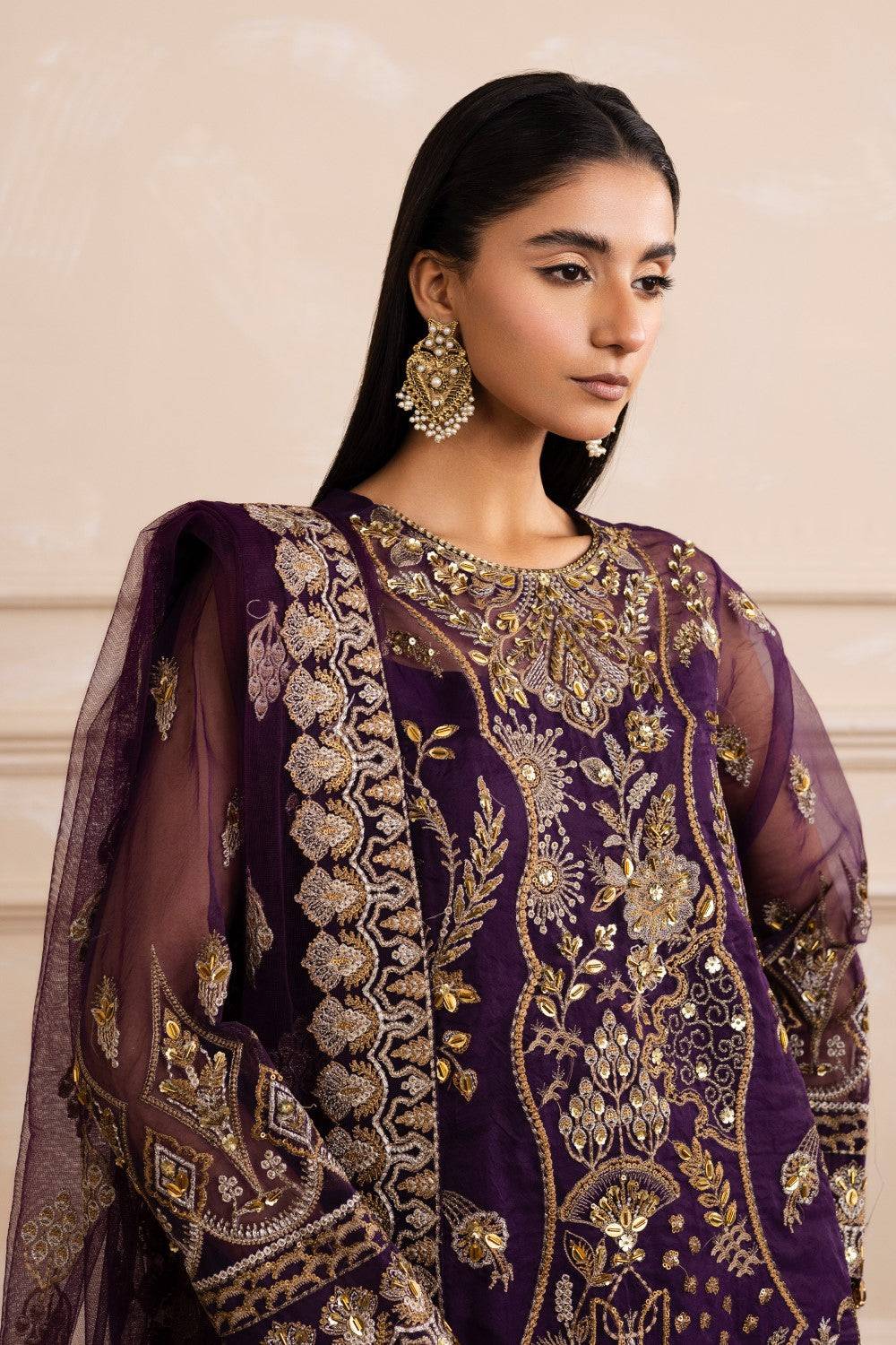 Maryum N Maria | Izara Formals | ARIANA - MW40031 by Maria Faisal - Registered Vendor of : Maryum N Maria - type : Ladies Clothes - 100% original wedding dresses