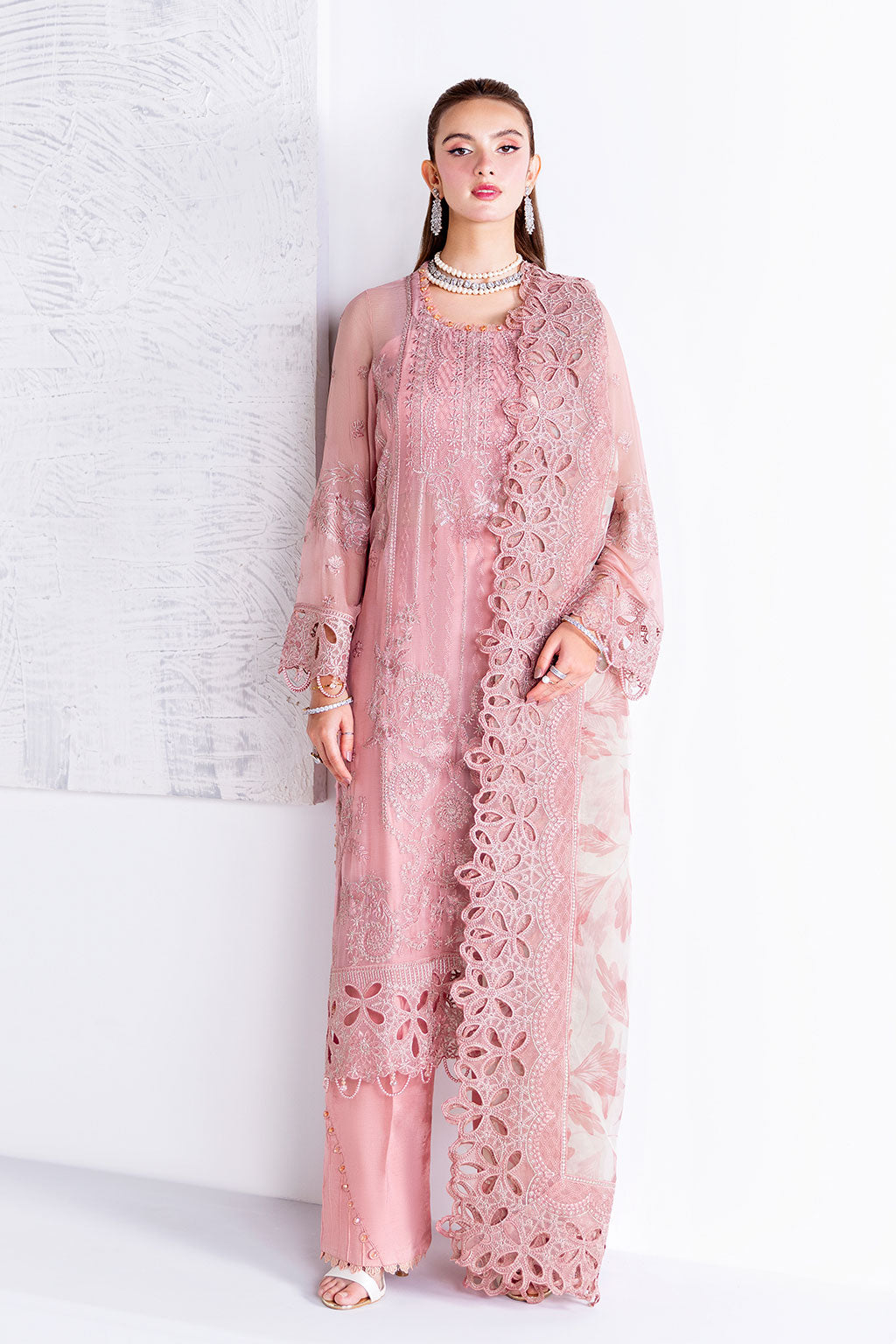 Ramsha | Arzoo Chiffon |U-203 - Ladies Clothes - Maria Faisal