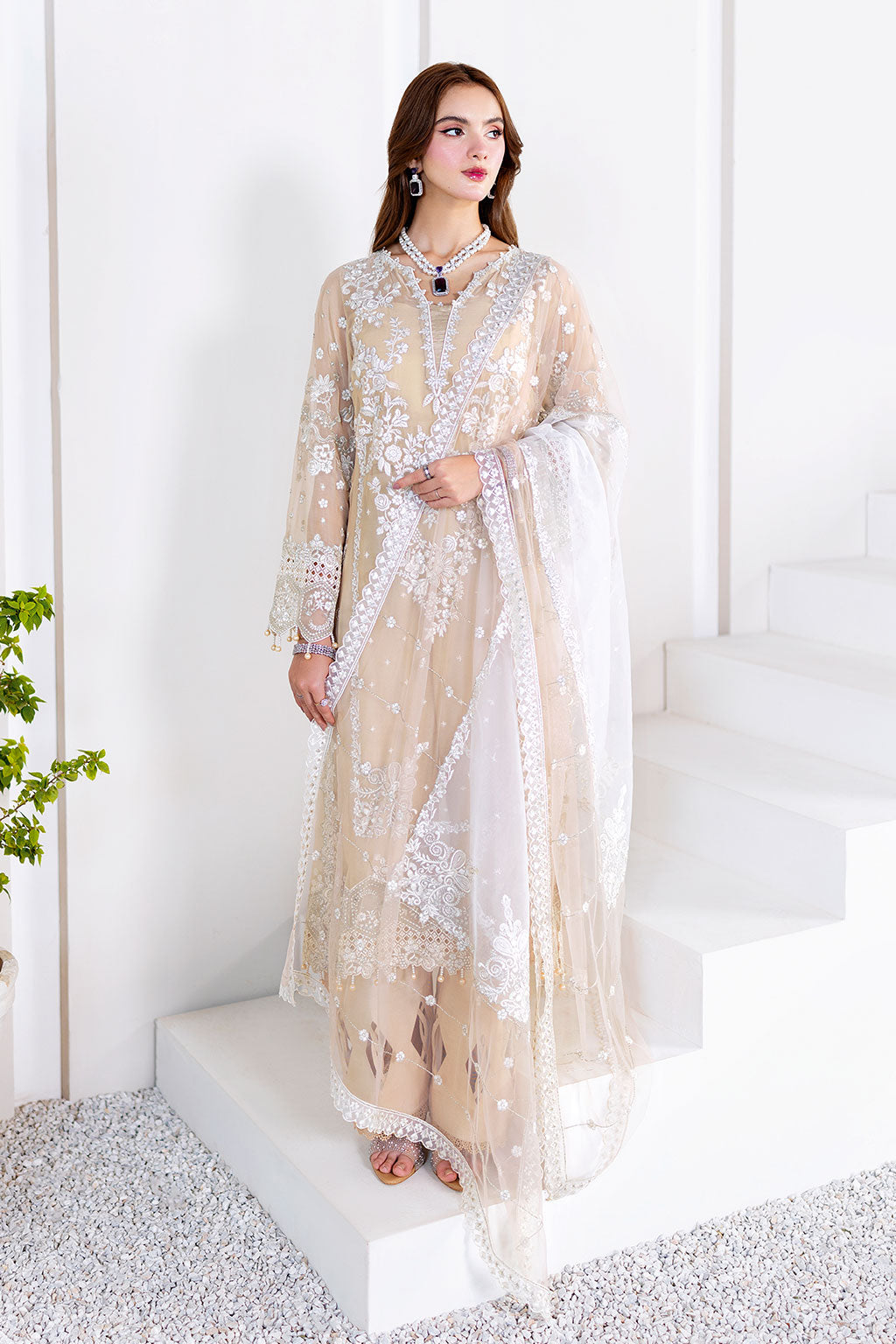 Ramsha | Arzoo Chiffon | U-201 - Ladies Clothes - Maria Faisal