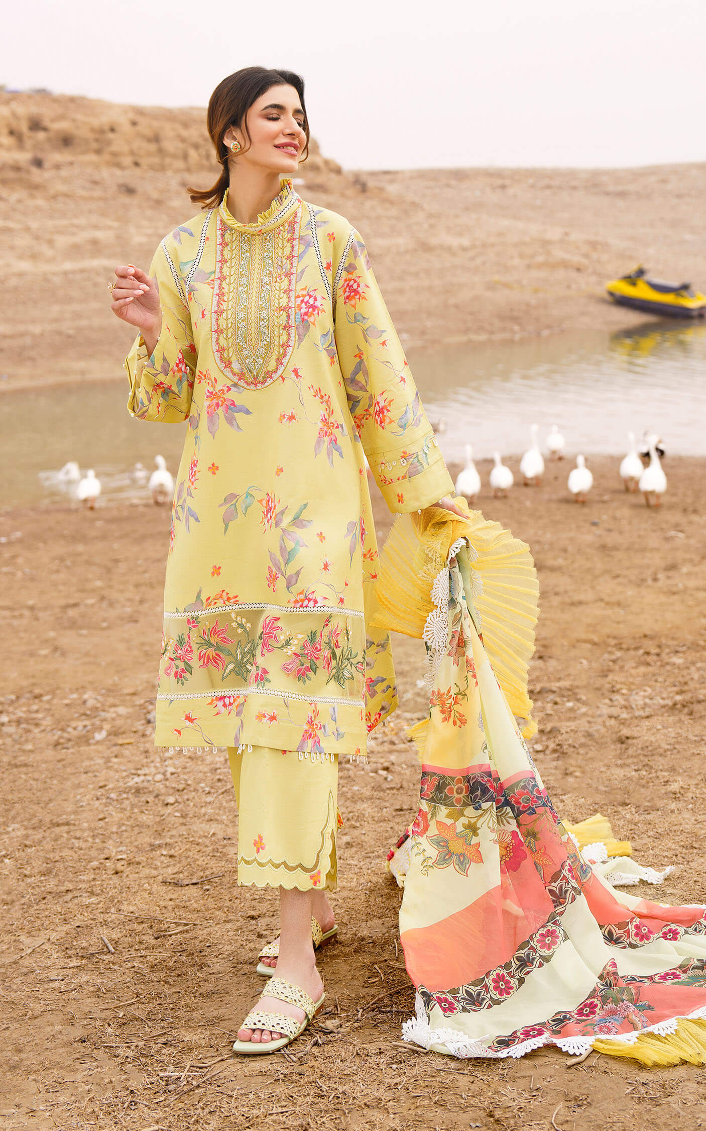 Asifa and Nabeel | Meraki Summer 24 | ORCHID-U141M007 - Pakistani Dress - Maria Faisal