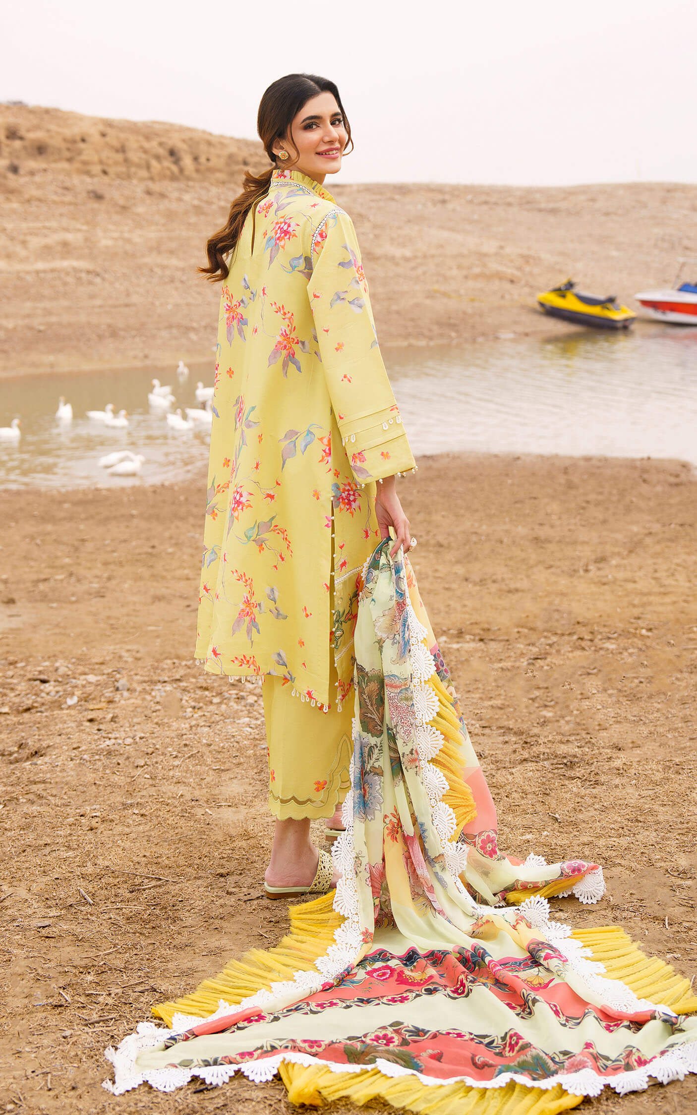 Asifa and Nabeel | Meraki Summer 24 | ORCHID-U141M007 - Pakistani Dress - Maria Faisal