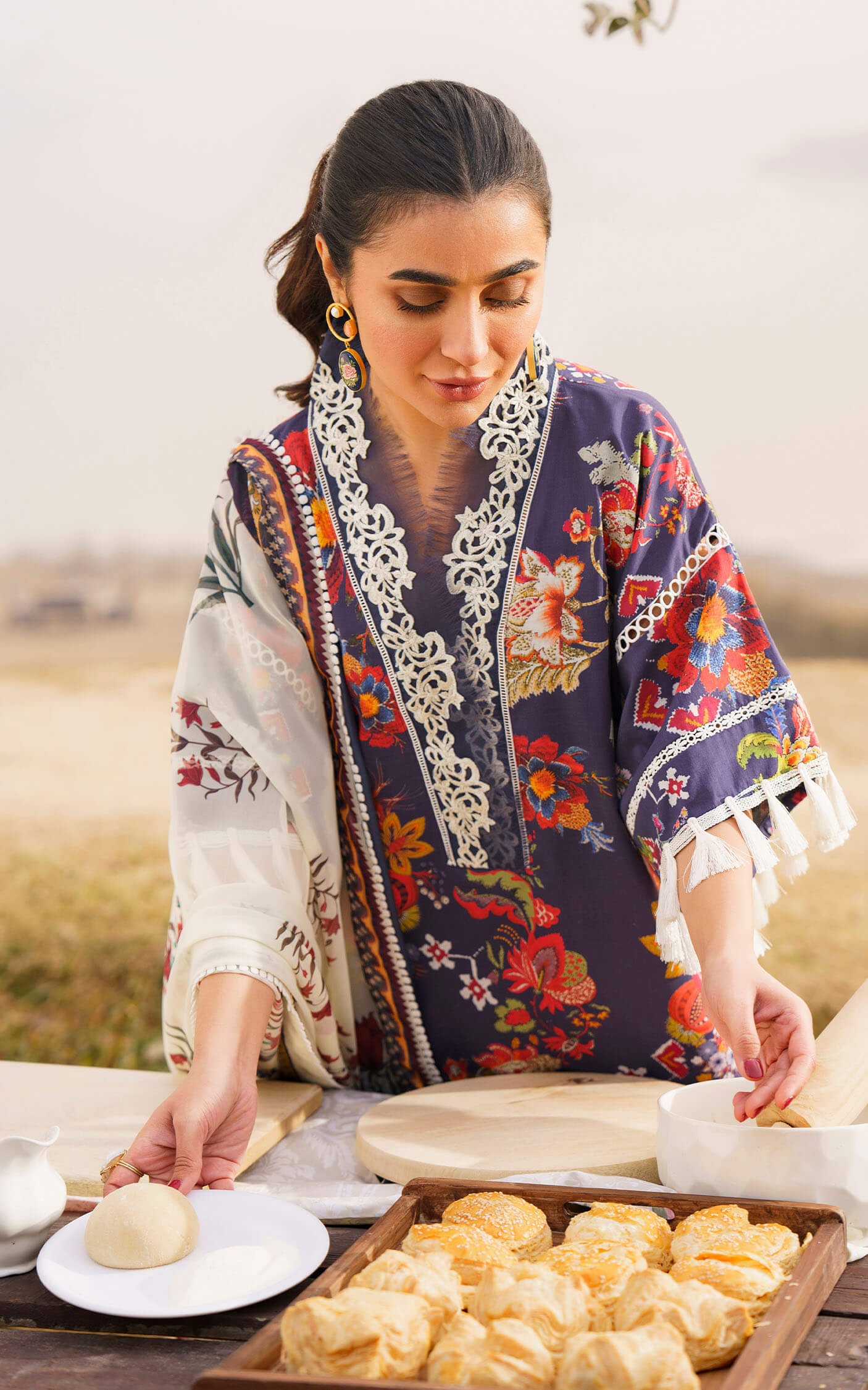 Asifa and Nabeel | Meraki Summer 24 | ALORA-U141M003 - Pakistani Dress - Maria Faisal