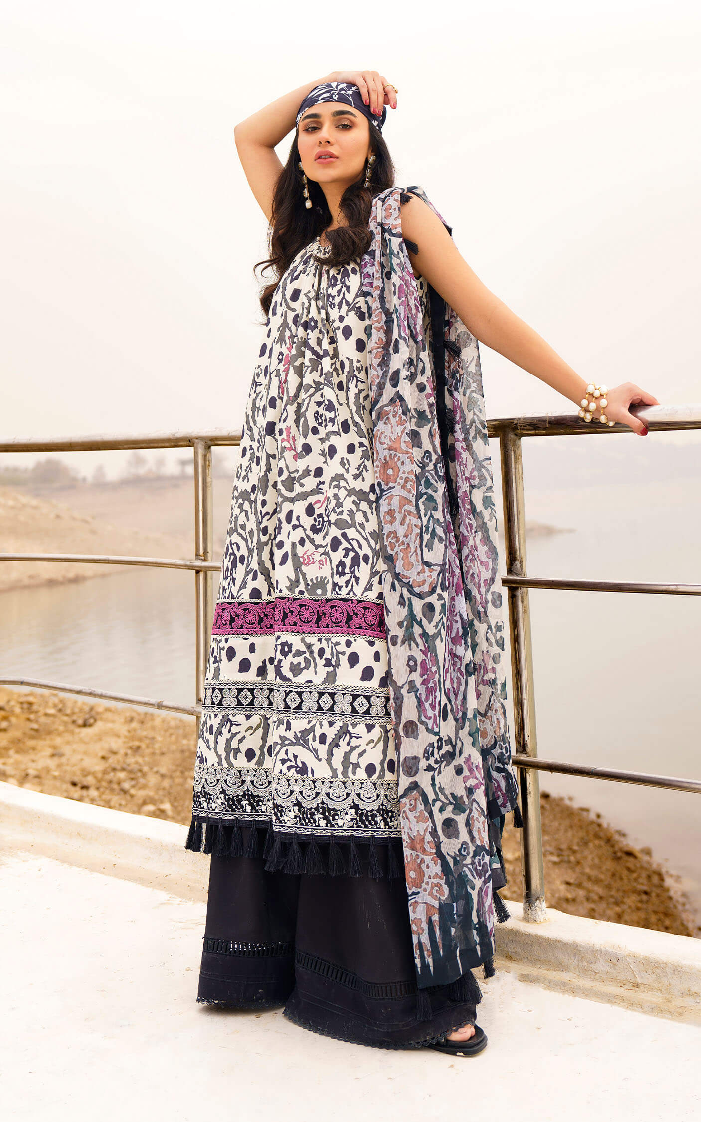 Asifa and Nabeel | Meraki Summer 24 | Begonia - Pakistani Dress - Maria Faisal