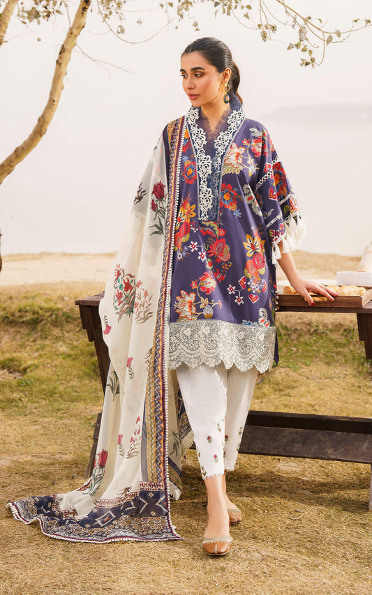 Asifa and Nabeel | Meraki Summer 24 | ALORA-U141M003 - Pakistani Dress - Maria Faisal