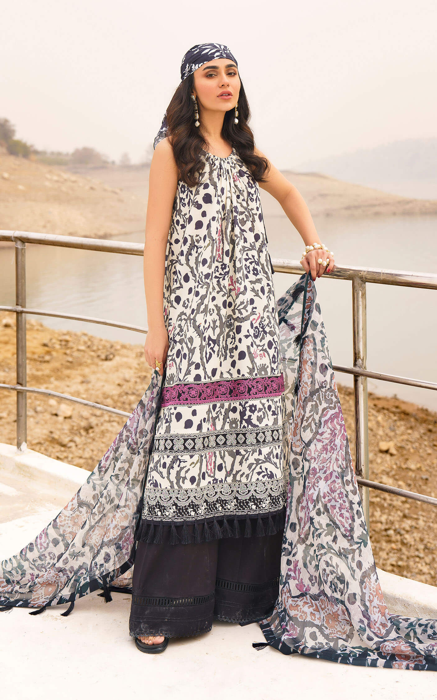 Asifa and Nabeel | Meraki Summer 24 | Begonia - Pakistani Dress - Maria Faisal