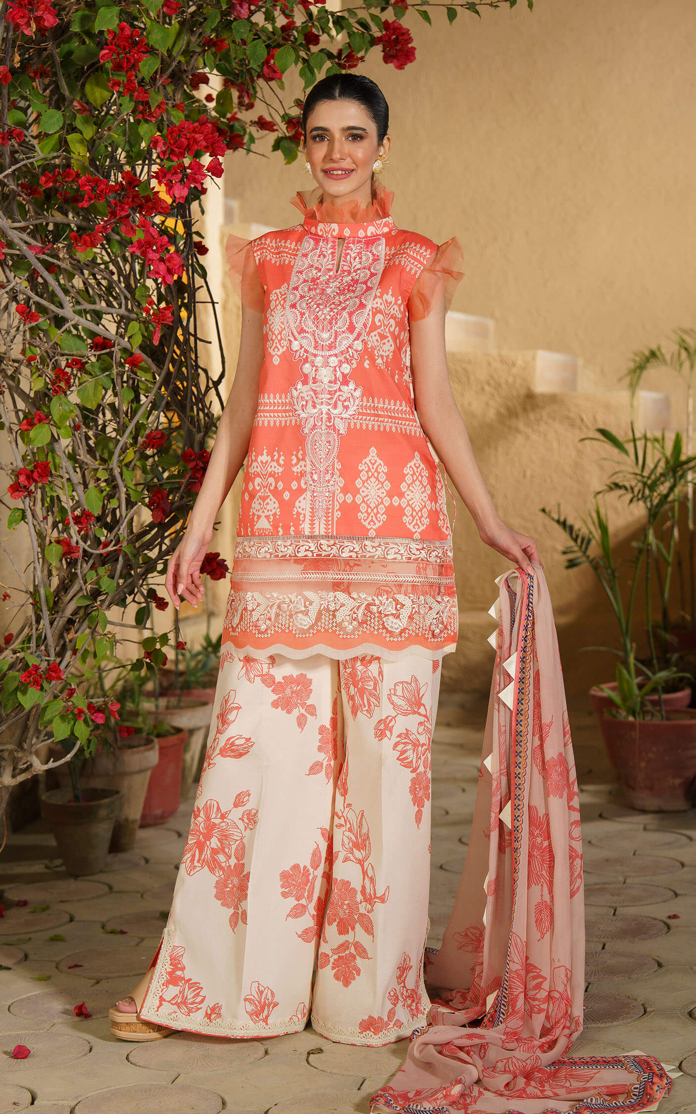 Asifa and Nabeel | Meraki Summer 24 | DAHLIA-U141M001 - Pakistani Dress - Maria Faisal