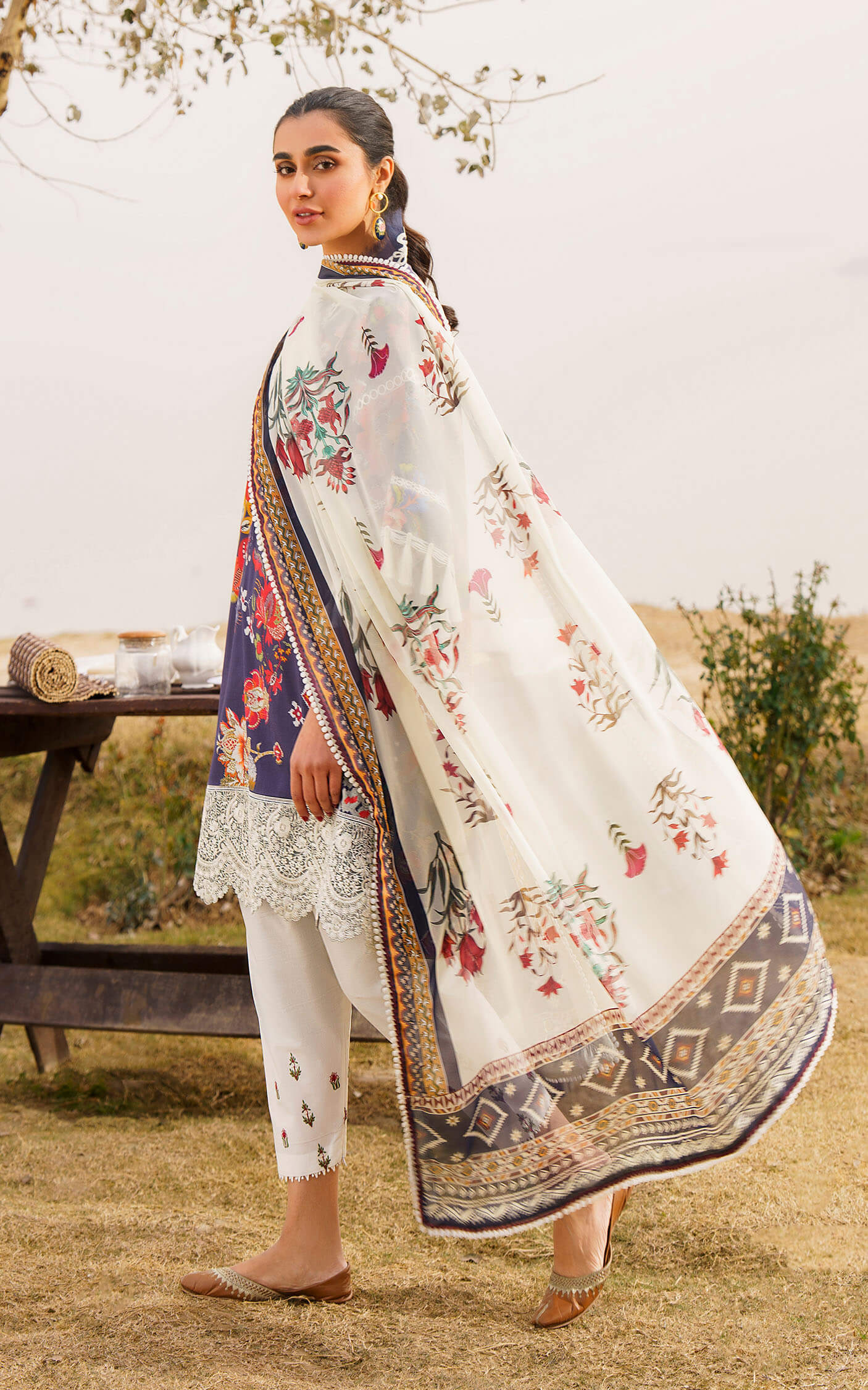 Asifa and Nabeel | Meraki Summer 24 | ALORA-U141M003 - Pakistani Dress - Maria Faisal