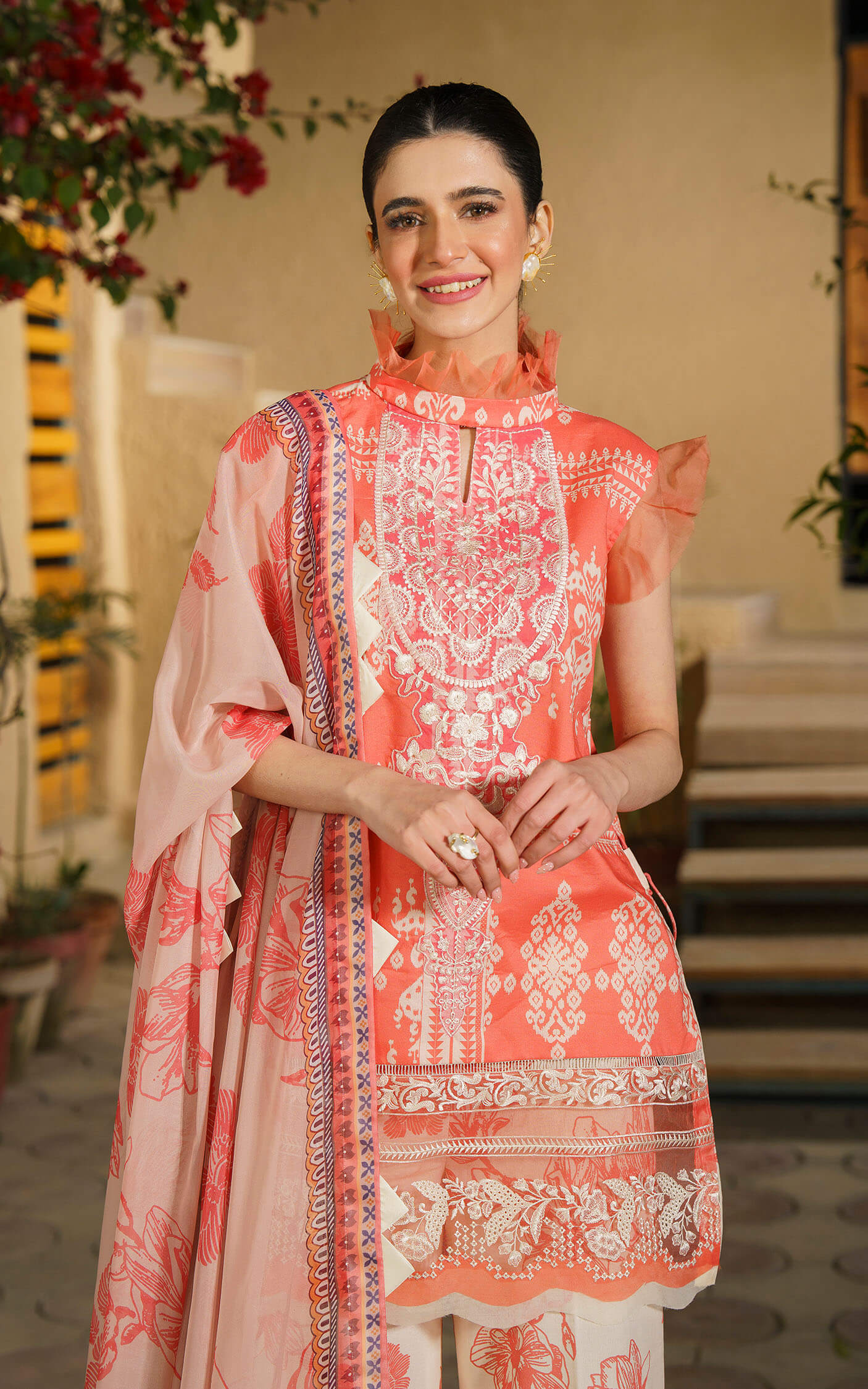 Asifa and Nabeel | Meraki Summer 24 | DAHLIA-U141M001 - Pakistani Dress - Maria Faisal