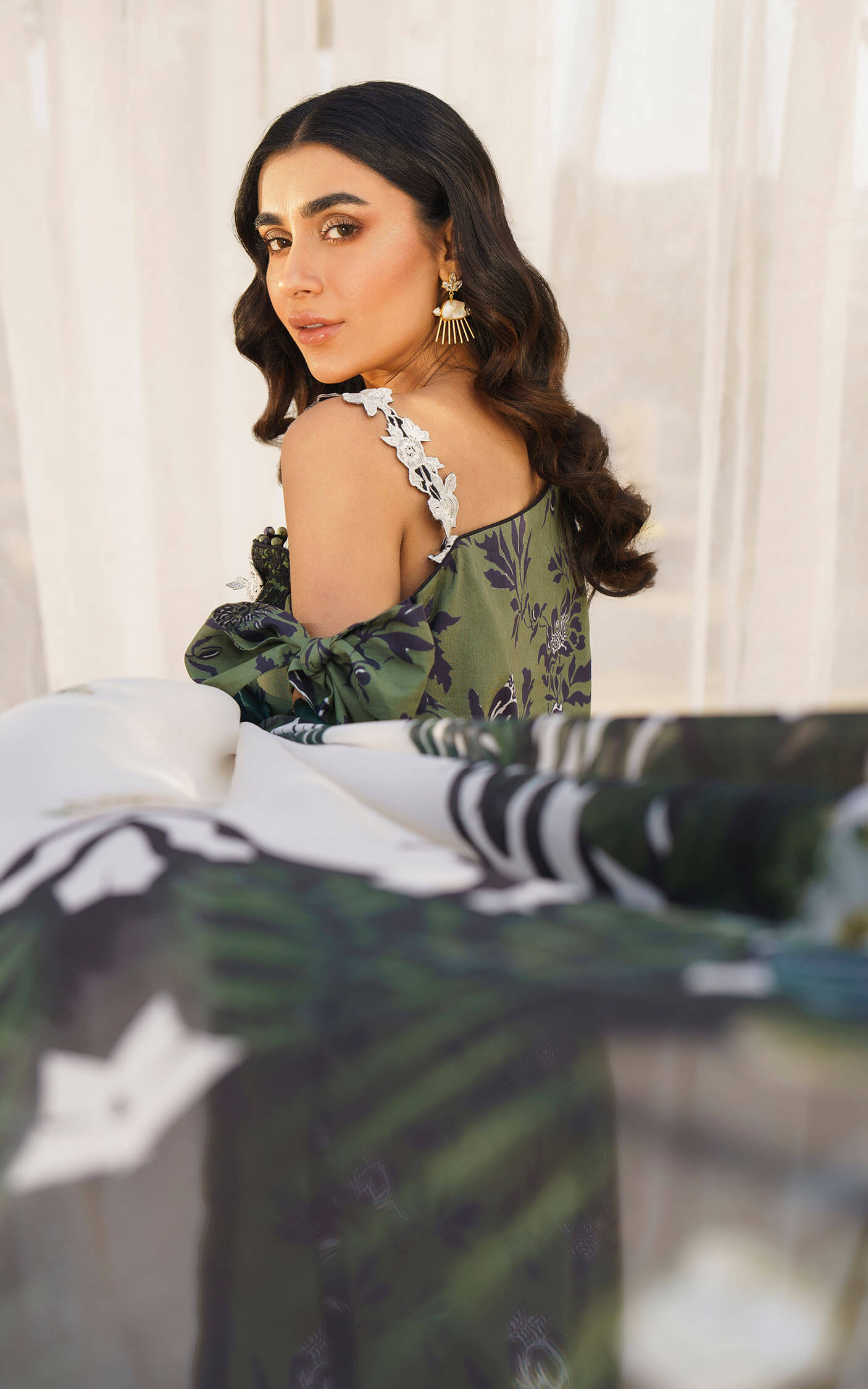 Asifa and Nabeel | Meraki Summer 24 | DARCY-U141M011 - Pakistani Dress - Maria Faisal