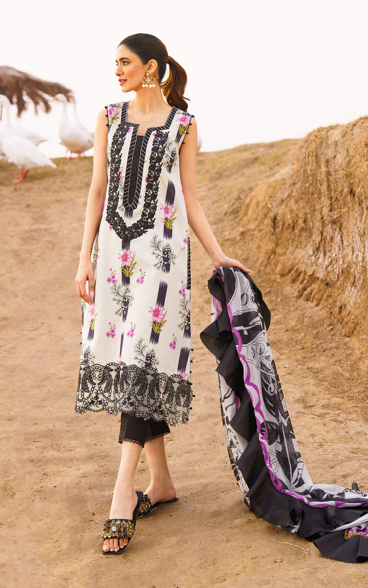 Asifa and Nabeel | Meraki Summer 24 | Echo - Pakistani Dress - Maria Faisal