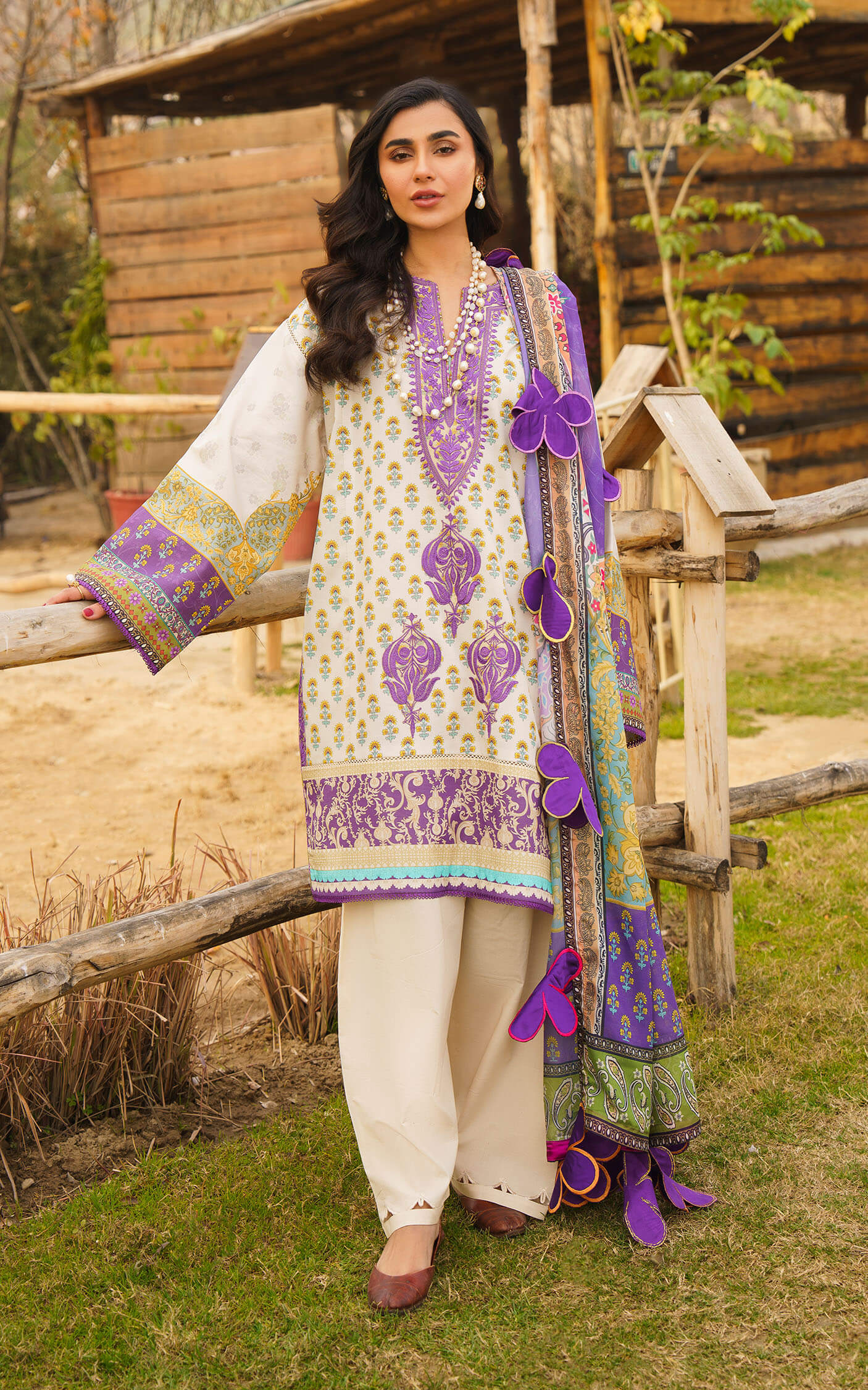 Asifa and Nabeel | Meraki Summer 24 | ALYSSA - Pakistani Dress - Maria Faisal