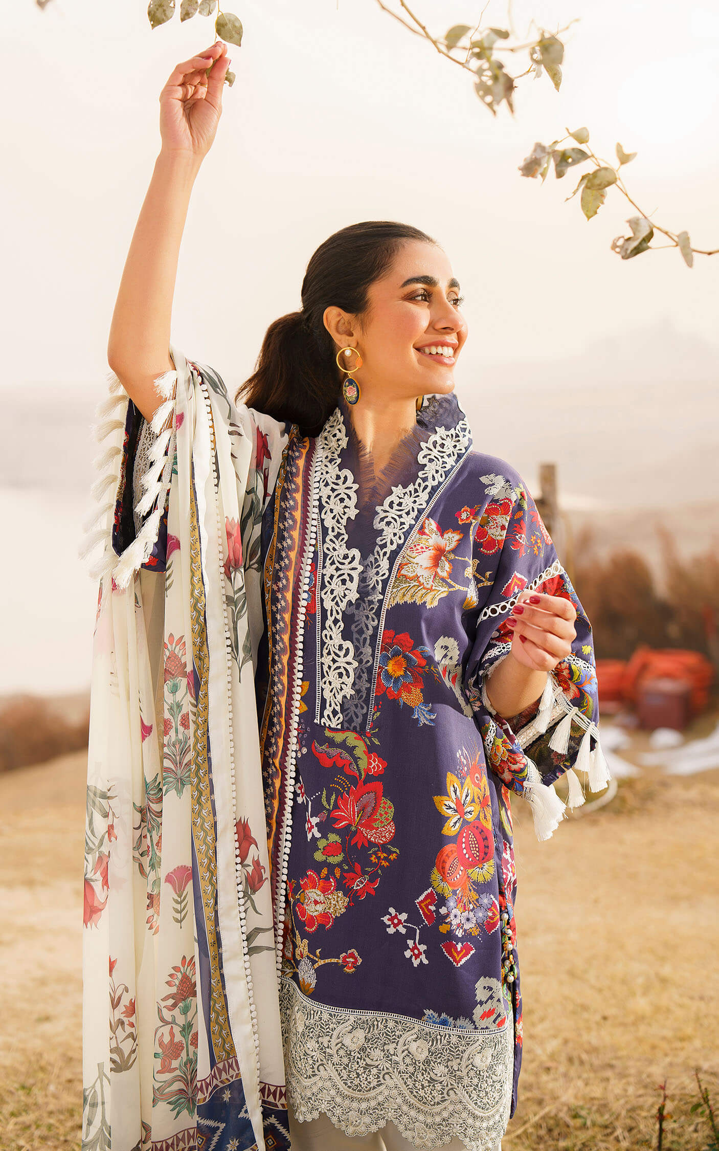 Asifa and Nabeel | Meraki Summer 24 | ALORA-U141M003 - Pakistani Dress - Maria Faisal
